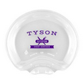 Clear Plastic Gala Plate